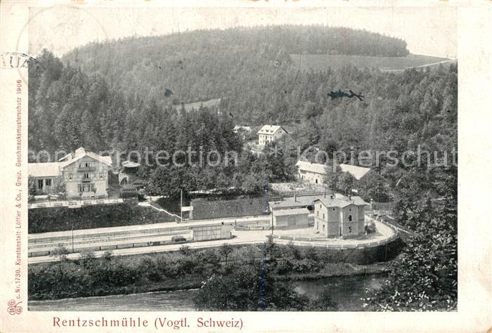 Rentzschmuehle Vogtland Thueringen Panorama