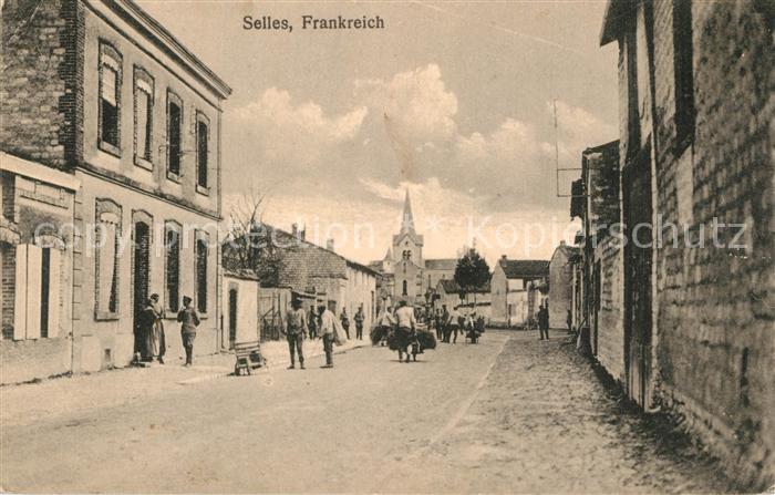 Selles Eure Strassenpartie