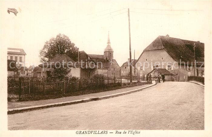 Grandvillars Rue de l'Eglise