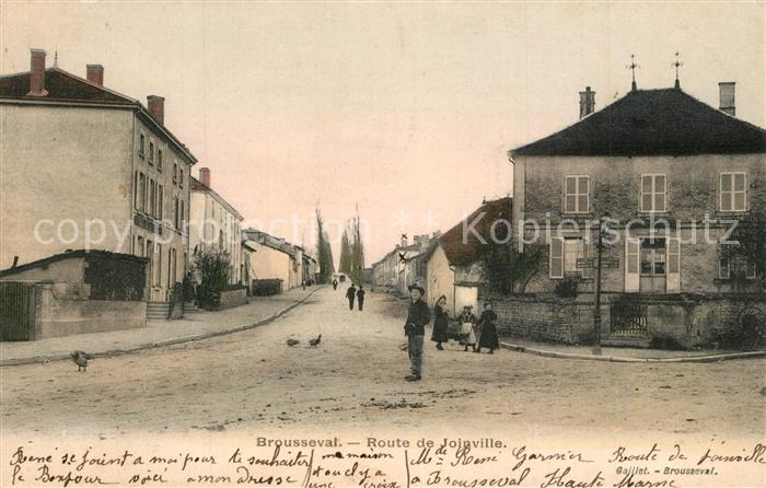 Brousseval Route de Joinville