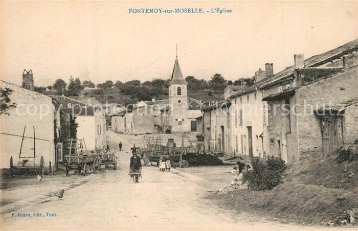 Fontenoy-sur-Moselle Eglise Vue partielle