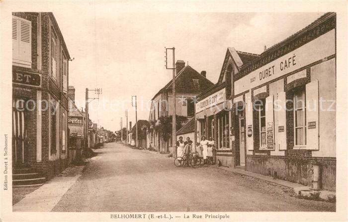 Belhomert-Guehouville La Rue Principale