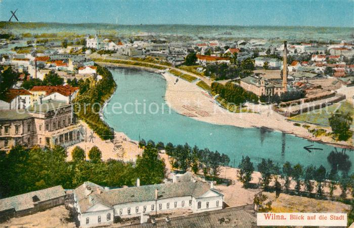 Wilna Wilno Stadtblick
