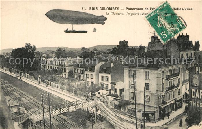 Bois-Colombes Le Clement Bayard Zeppelin