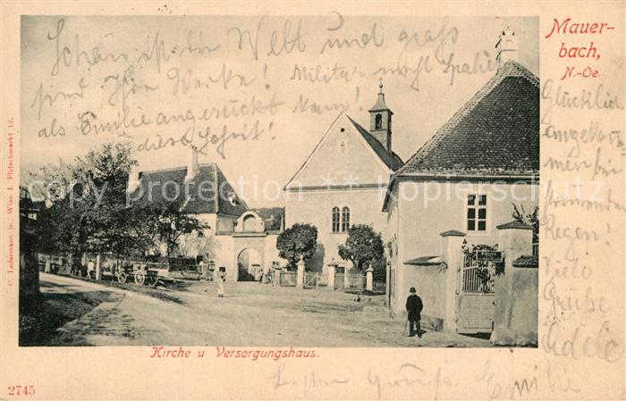 Mauerbach Kirche und Versorgungshaus