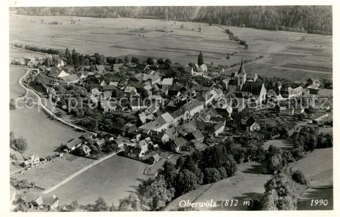 Oberwoelz Stadt Fliegeraufnahme