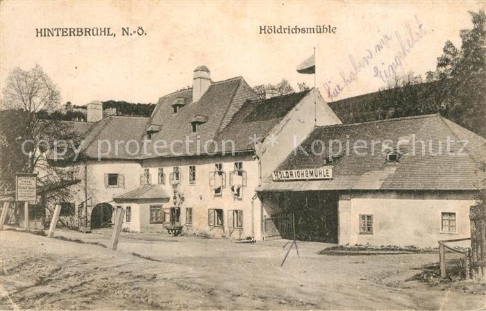 Hinterbruehl Niederoesterreich Hoelderichsmuehle
