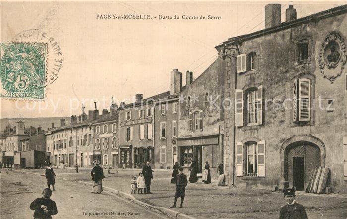 Pagny-sur-Moselle Buste du Comte de Serre