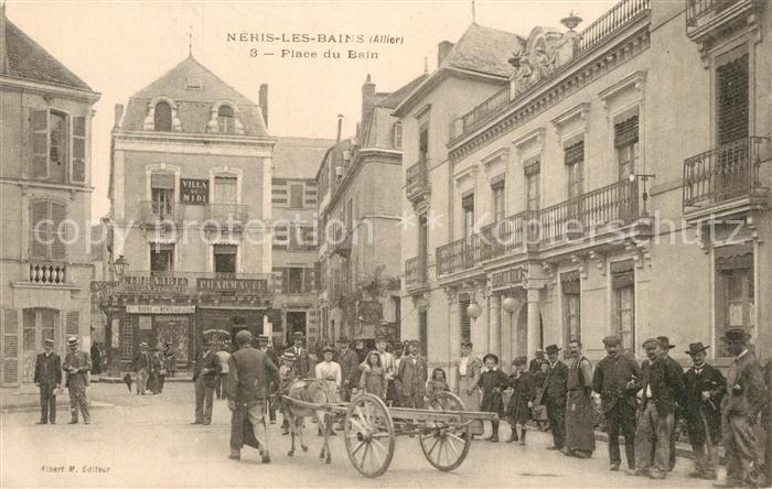 Neris-les-Bains Place du Bain