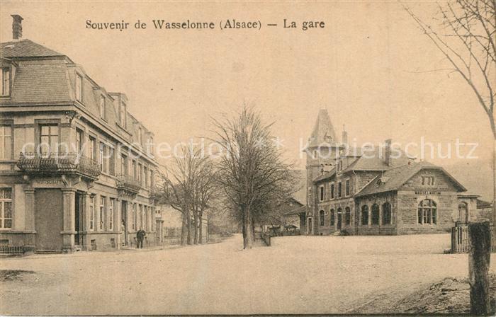 Wasselonne Bas Rhin La gare