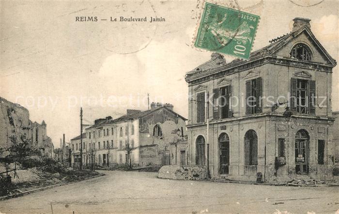 Reims Champagne Ardenne Le Boulevard Jamin
