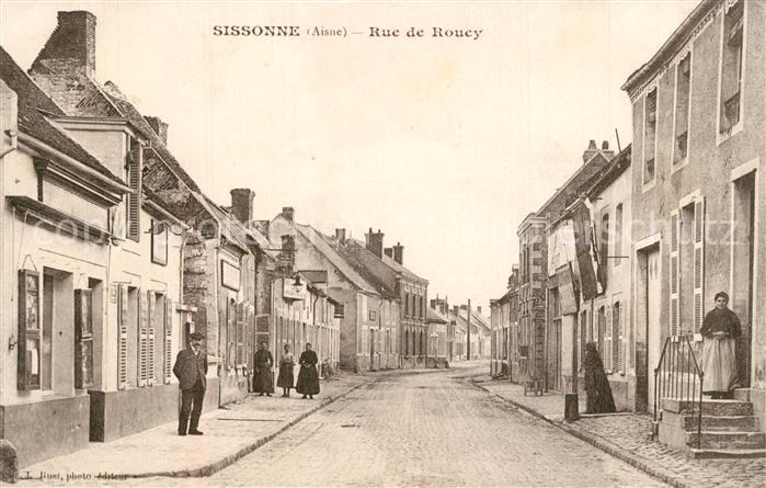 Sissonne Aisne Rue de Roucy