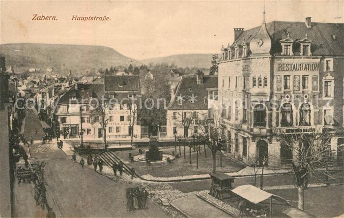 Zabern Saverne Hauptstrasse