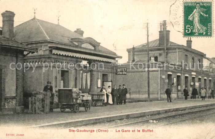 Sainte-Gauburge-Sainte-Colombe La Gare et le Buffet