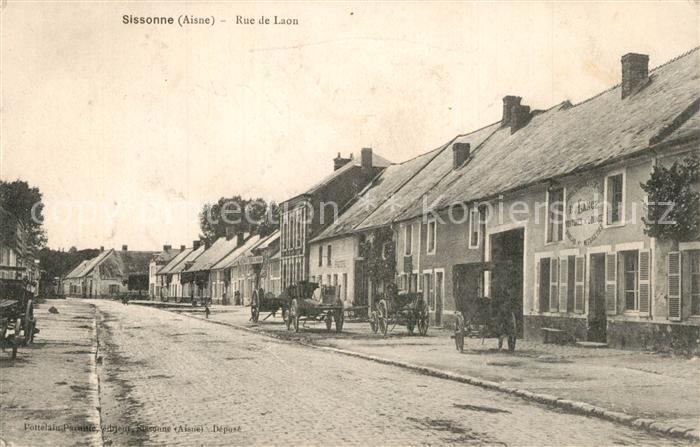 Sissonne Aisne Rue de Laon