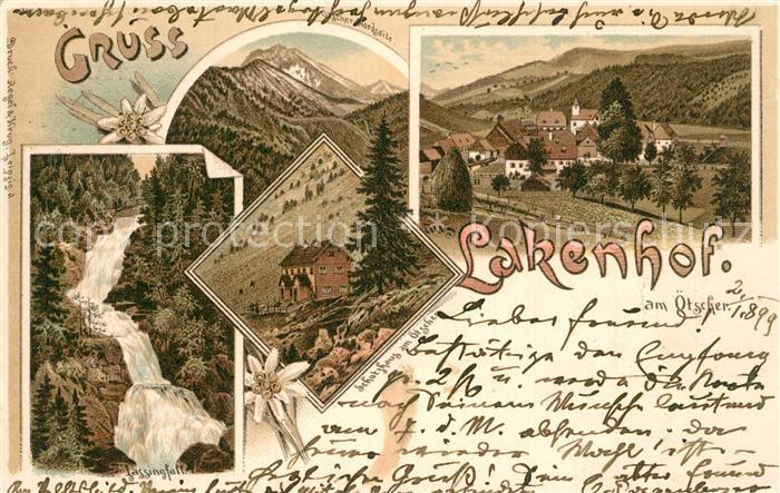 Lackenhof Gaming Lassingfall oetscher Panorama