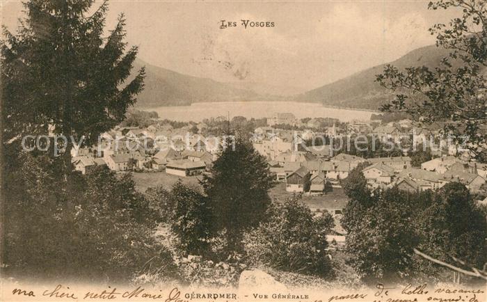 Gerardmer Vosges Vue Generale