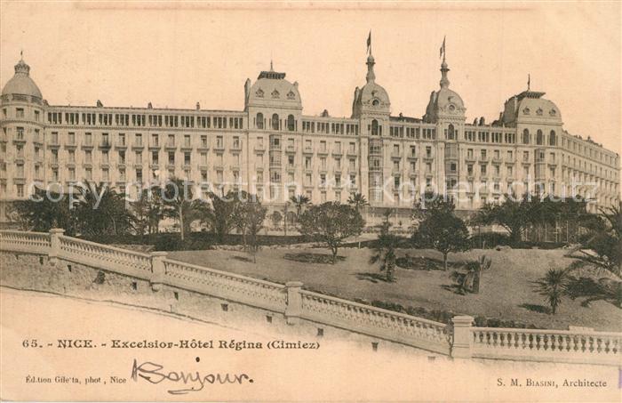 Nice Alpes Maritimes Excelsior Hôtel Régina
