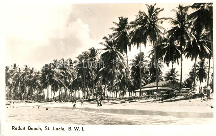 Saint Lucia Meer Reduit Beach