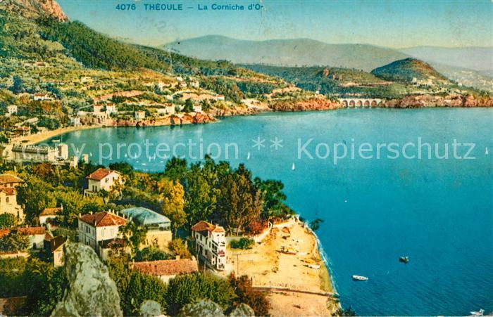 Theoule-sur-Mer Panorama Corniche d Or Côte d'Azur