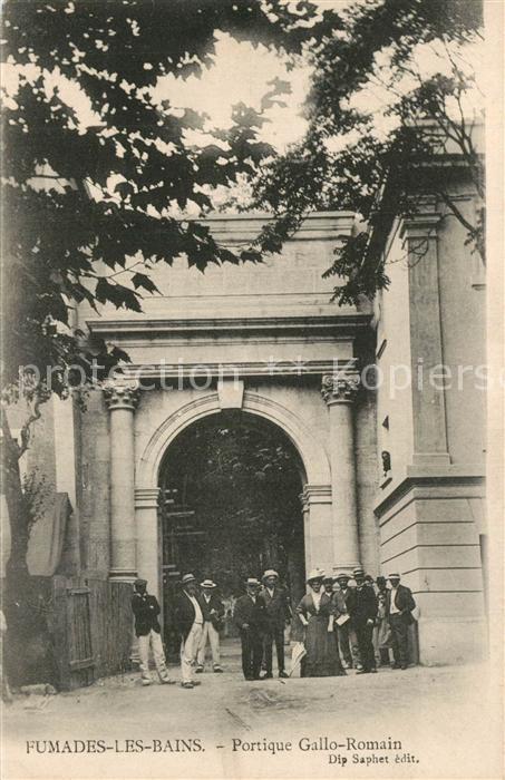 Fumades les Bains Portique Gallo Romain