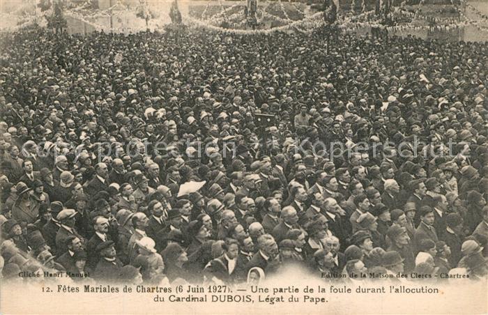 Chartres 28 Fêtes Mariales de Chartres 6 Juin 1927