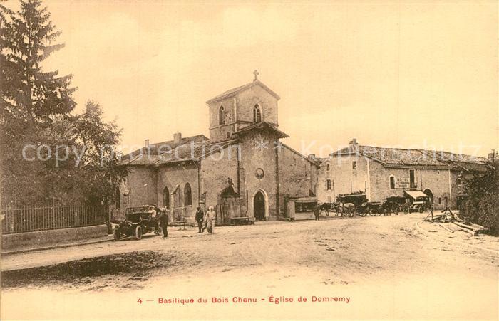 Domremy-la-Pucelle Vosges Basilique du Bois Chenu Eglise