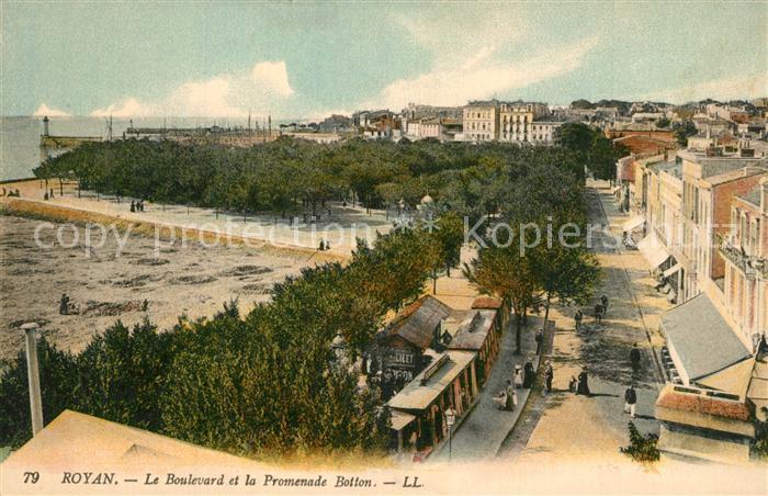 Royan 17 Boulevard et Promenade Botton