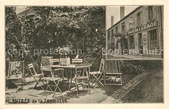 La Villette Saint-Prest Hotel Restaurant de la Gare Georges Guého Cafe