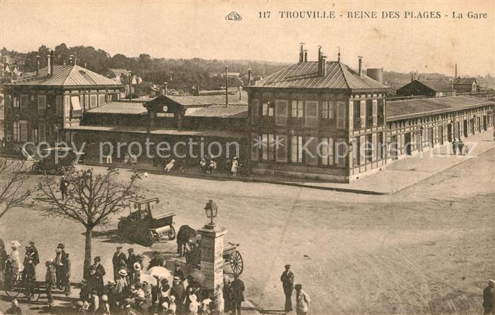Trouville-sur-Mer Reine des Plages La Gare Bahnhof