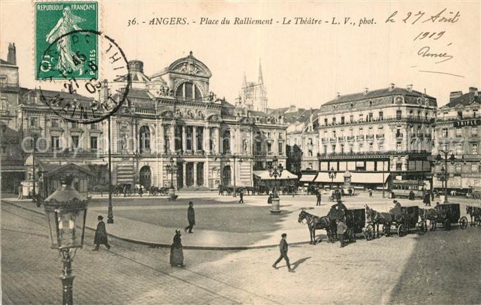 Angers Place du Ralliement Théâtre