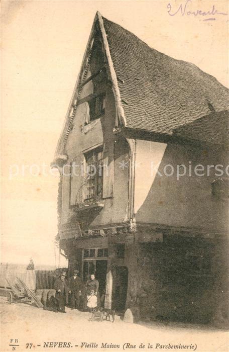 Nevers 58 Vieille Maison Rue de la Parcheminerie