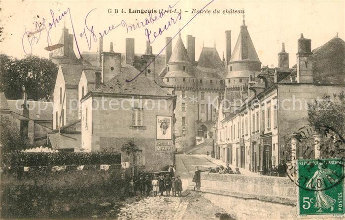 Langeais Entrée du Chateau