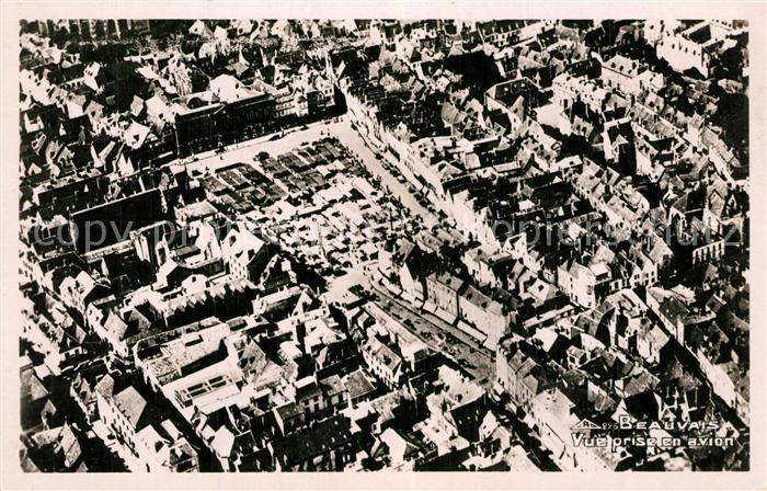Beauvais 60 Vue prise en avion