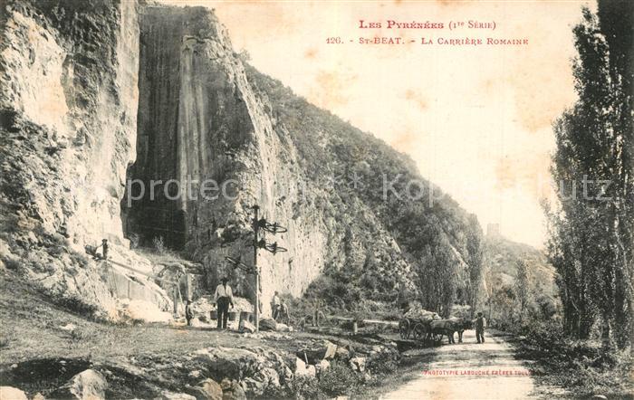Saint-Beat La Carrière romaine Pyrénées