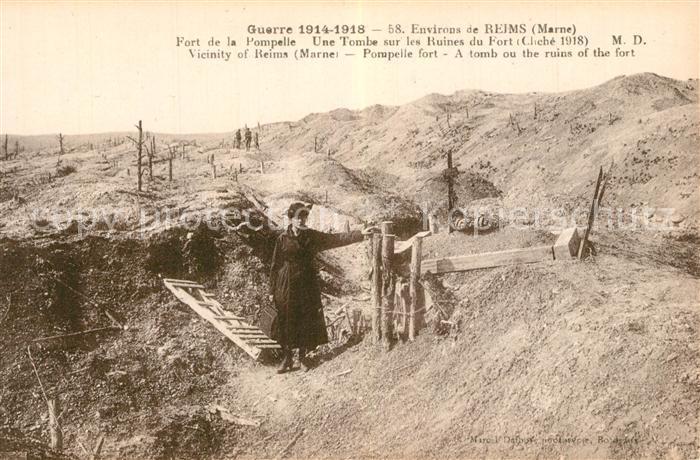 Reims Champagne Ardenne Fort de la Pompelle Ruines Grande Guerr