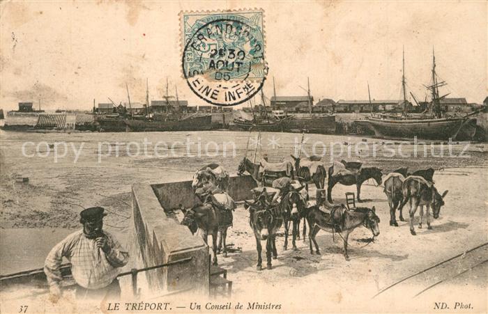 Le Treport Un Conseil de Ministres Port