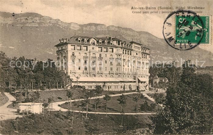Aix-les-Bains Hôtel Mirabeau Alpes