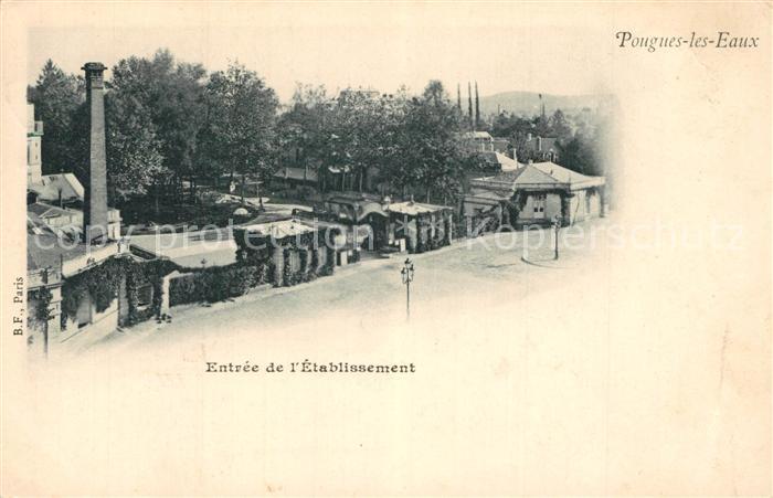 Pougues-les-Eaux Entrée de l'Etablissement
