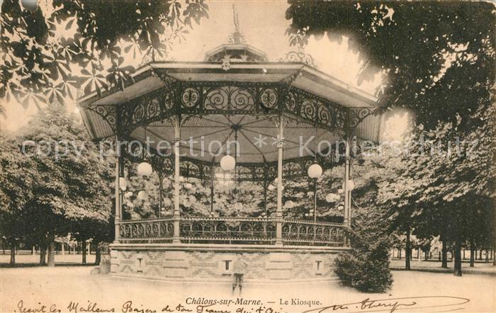 Chalons-en-Champagne Marne Le Kiosque