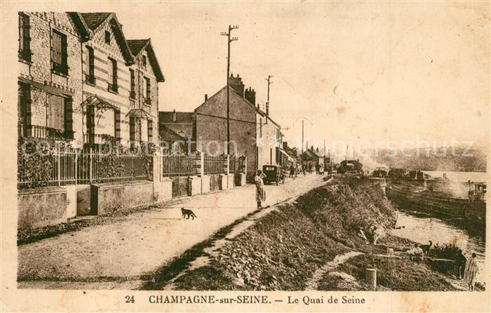 Champagne-sur-Seine Quai de Seine