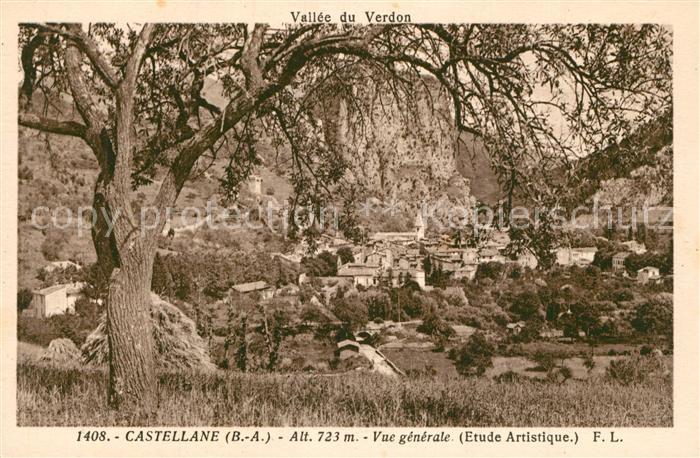 Castellane Vue Generale