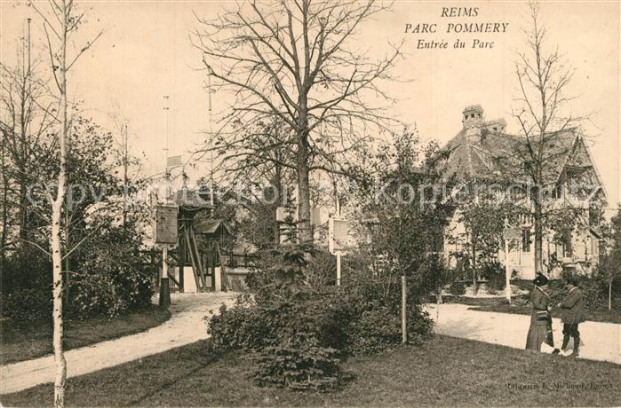 Reims Champagne Ardenne Parc Pommery Entrée du Parc