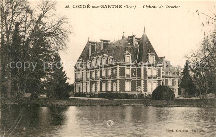 Conde-sur-Sarthe Chateau de Verveine