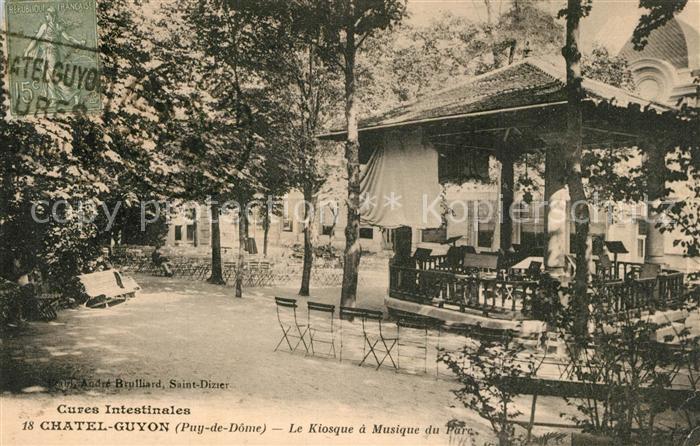 Chatel-Guyon Kiosque a Musique du Parc