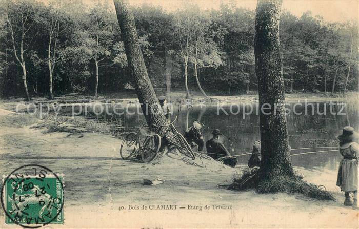 Clamart Etang de Trivaux au bois