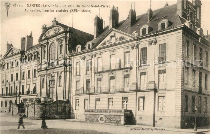Nantes Loire Atlantique Cours Saint Pierre ancien oratoire XVIIe siècle