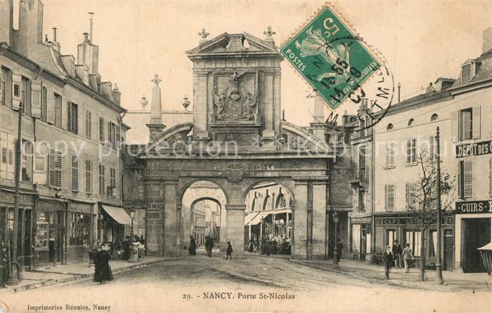 Nancy Lothringen Porte Saint Nicolas