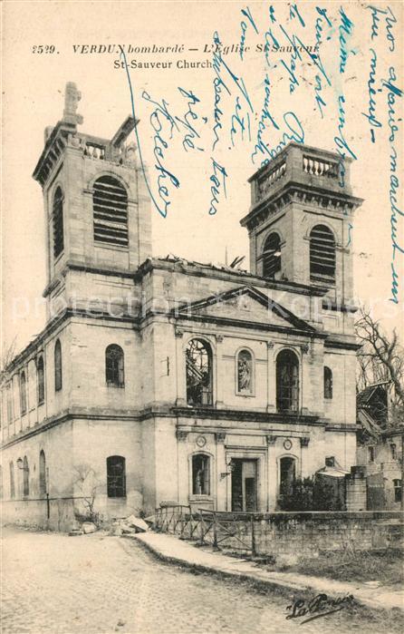 Verdun Meuse Eglise Saint Sauveur