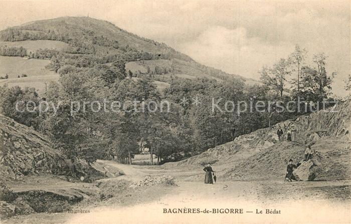 Bagneres-de-Bigorre Panorama Mont Bédat